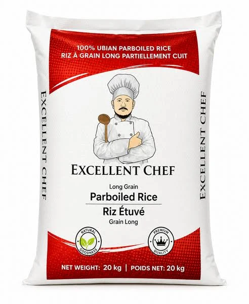 Excellent Chef Parboiled Rice 20kg